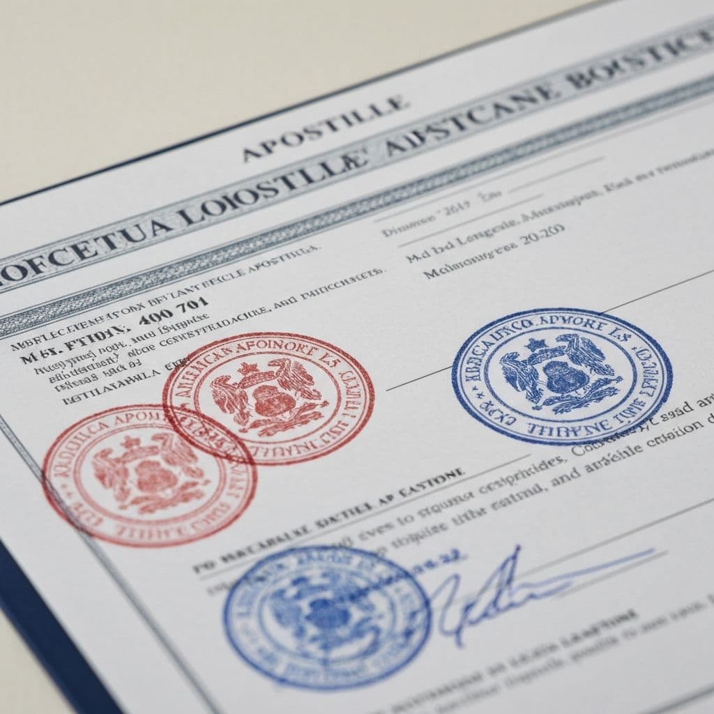 Apostilla de la Haya